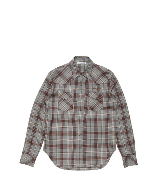[Acne Studios] Shirts Long Sleeve FW26 BB0715BQ9