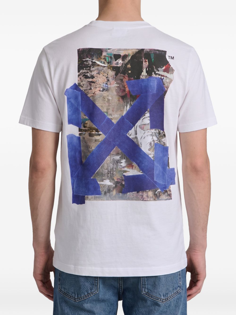 [Off White] T-shirts Short Sleeve FW26 OMAA120F26JER01810