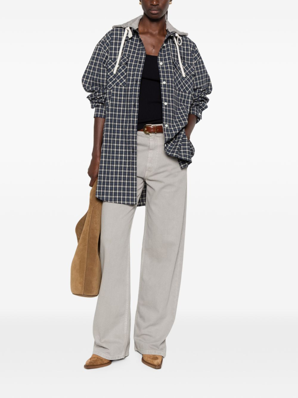 [Miu Miu] Shirts Long Sleeve FW26 MK20516210F022X