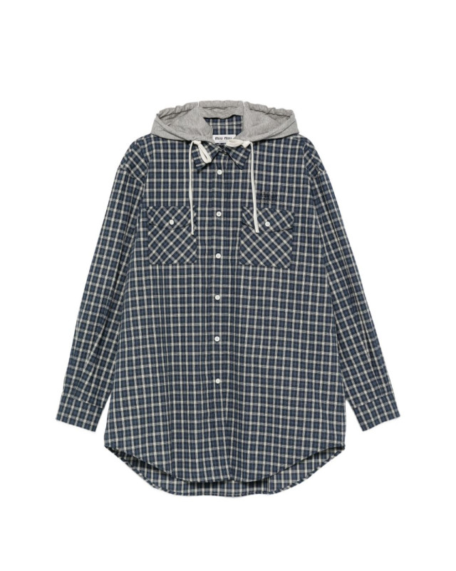 [Miu Miu] Shirts Long Sleeve FW26 MK20516210F022X