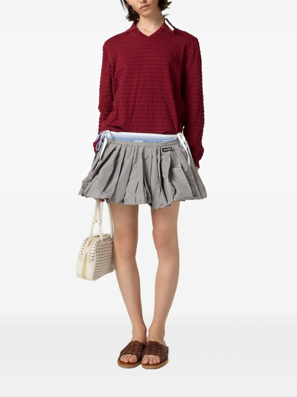 [Miu Miu] T-shirts Long Sleeve FW26 MML05R184QF0399