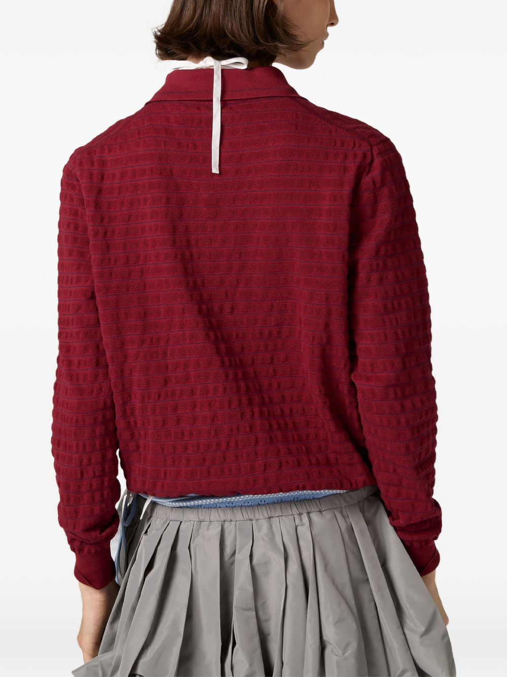 [Miu Miu] T-shirts Long Sleeve FW26 MML05R184QF0399