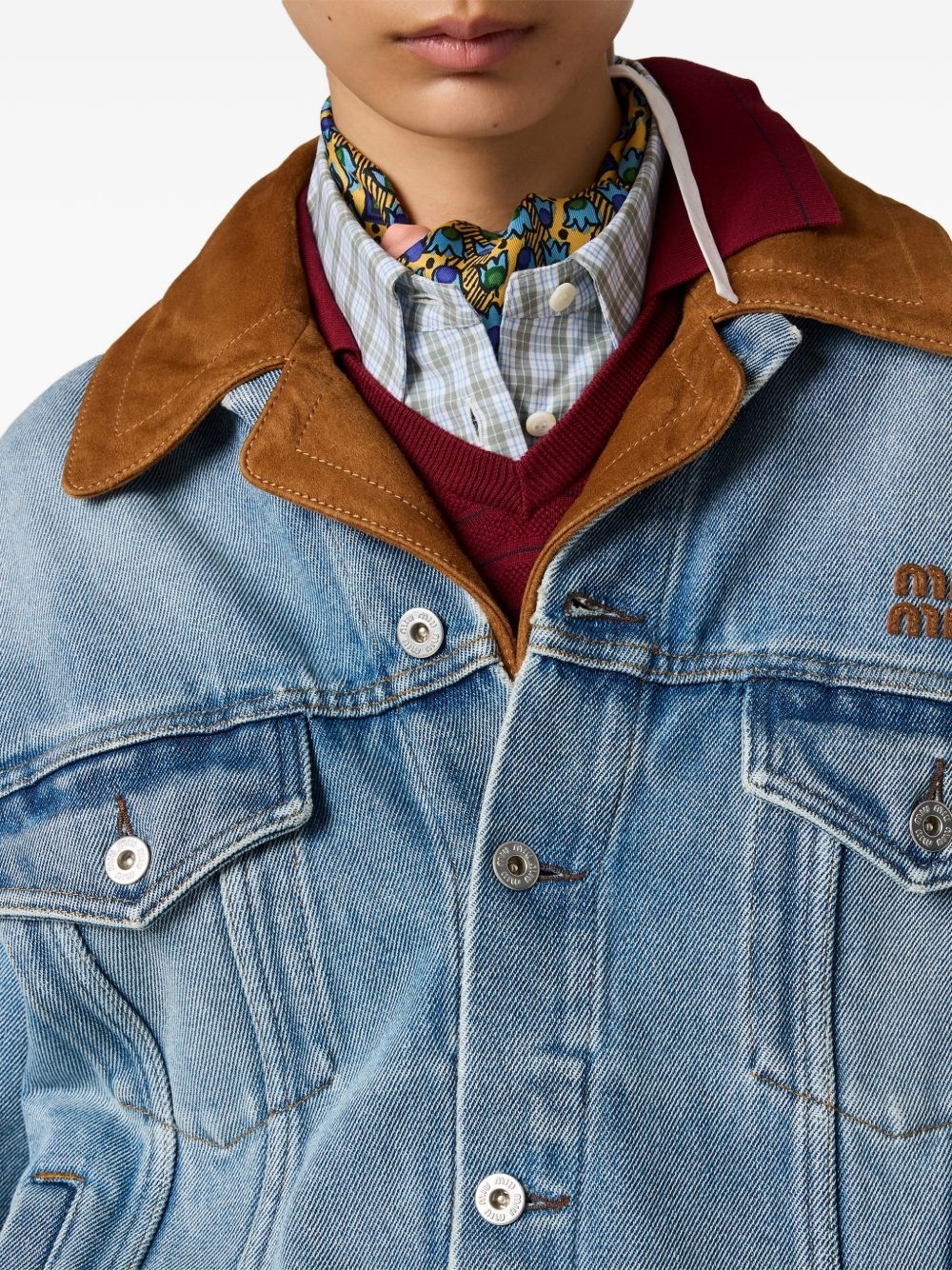 [Miu Miu] Denim Jacket FW26 GWB313196YF0013