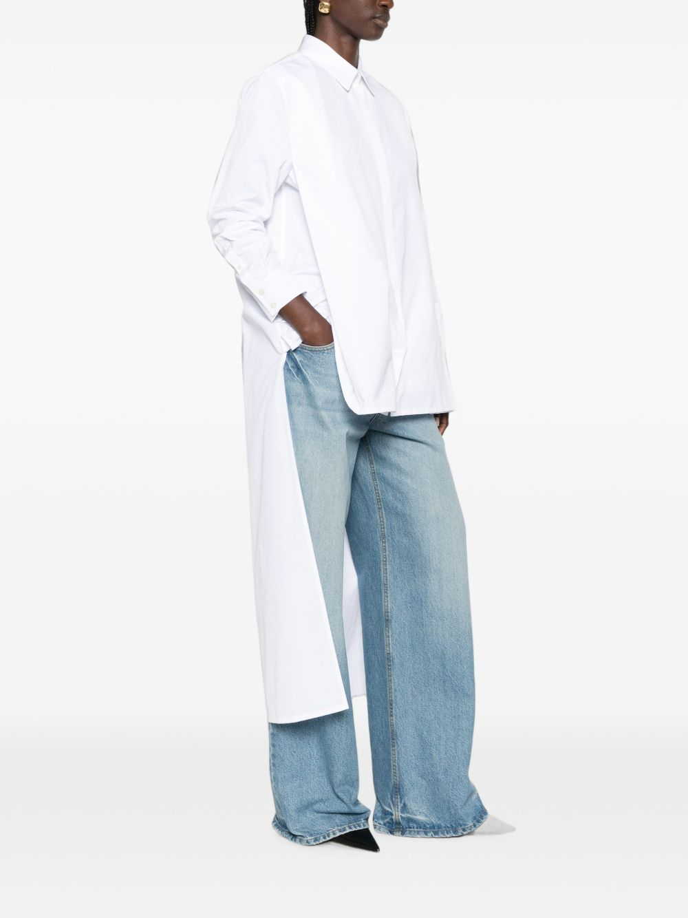 [Alaia] Shirts Long Sleeve FW26 AA9C1013T611D000