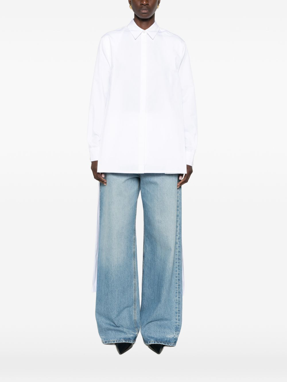 [Alaia] Shirts Long Sleeve FW26 AA9C1013T611D000