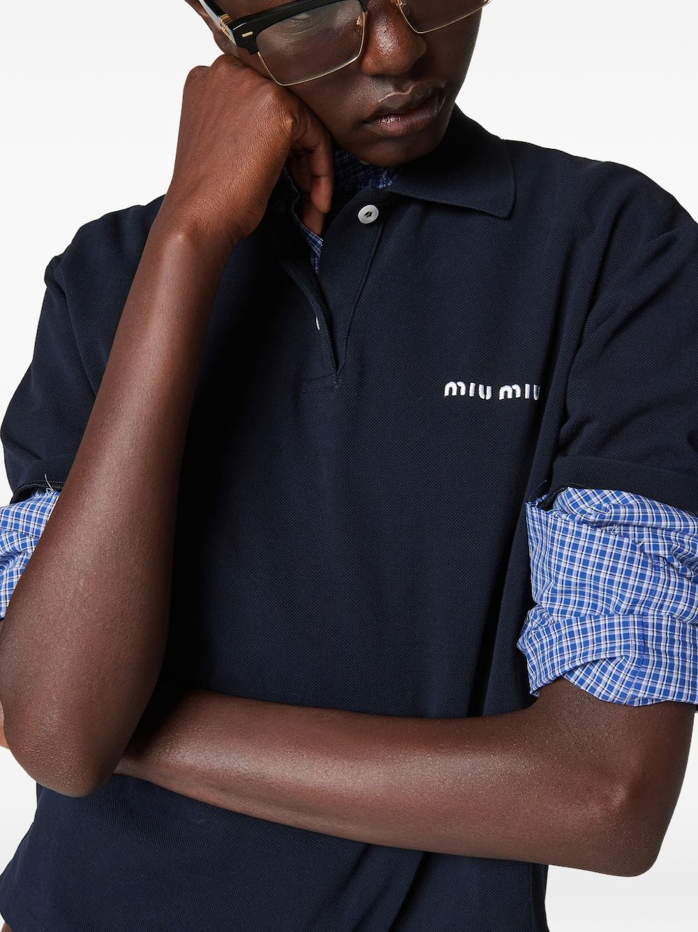 [Miu Miu] Shirts Long Sleeve FW26 MK1842142KF0013
