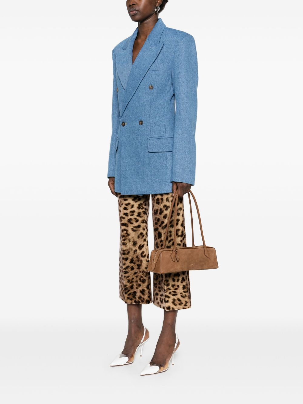 [Alaia] Shoulder bag FW26 AA1S06033CA214731