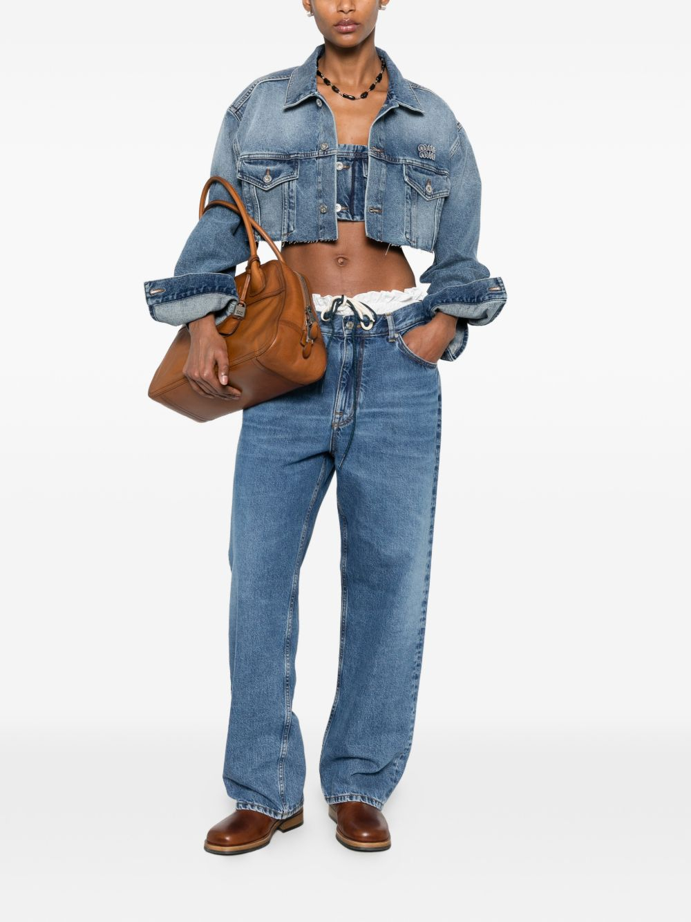 [Miu Miu] Denim Jacket FW26 GWB314197UF0008