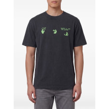 [Off White] T-shirts Short Sleeve FW26 OMAA120F26JER01900