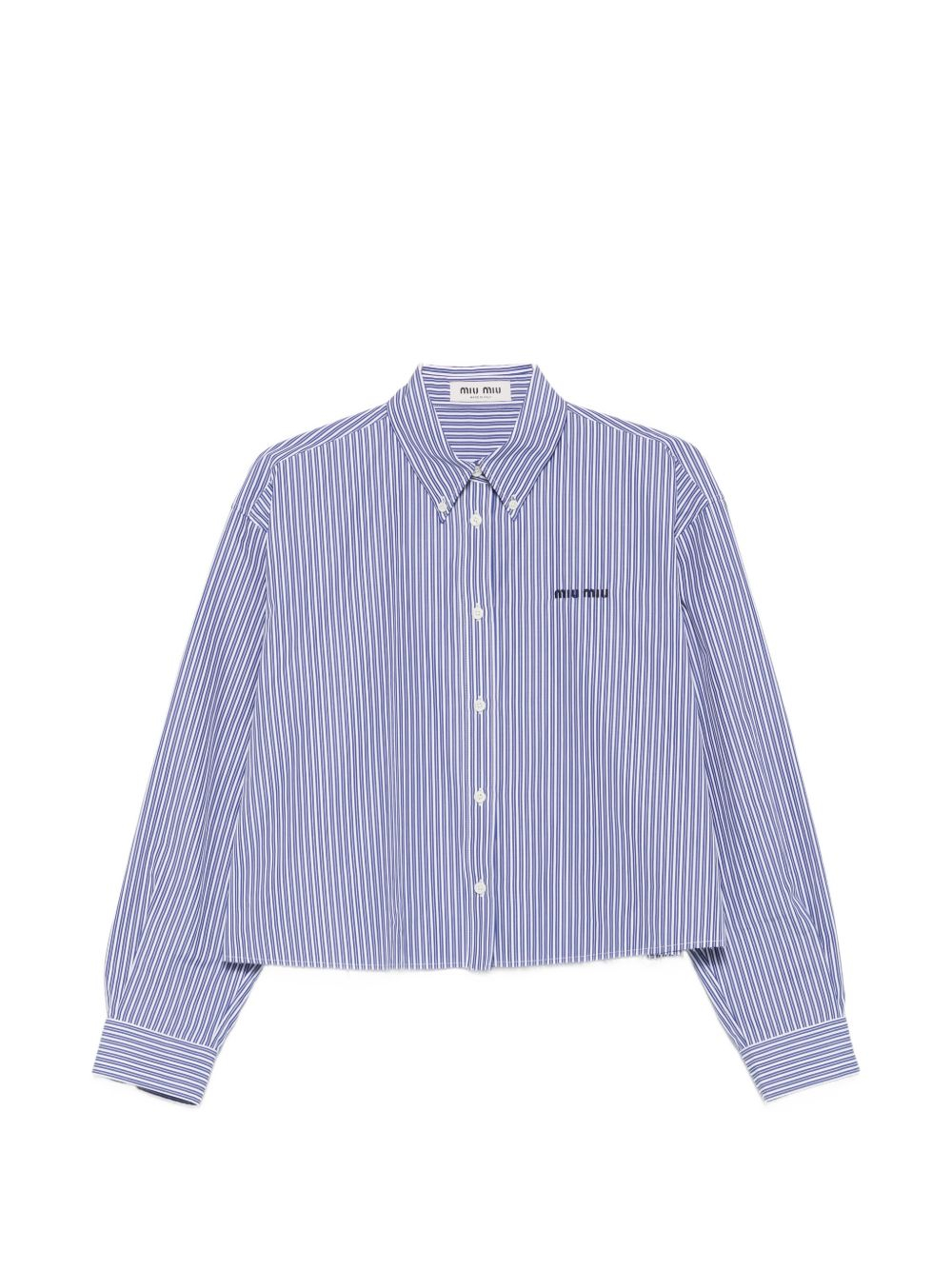 [Miu Miu] Shirts Long Sleeve FW26 MK2047195DF098Z
