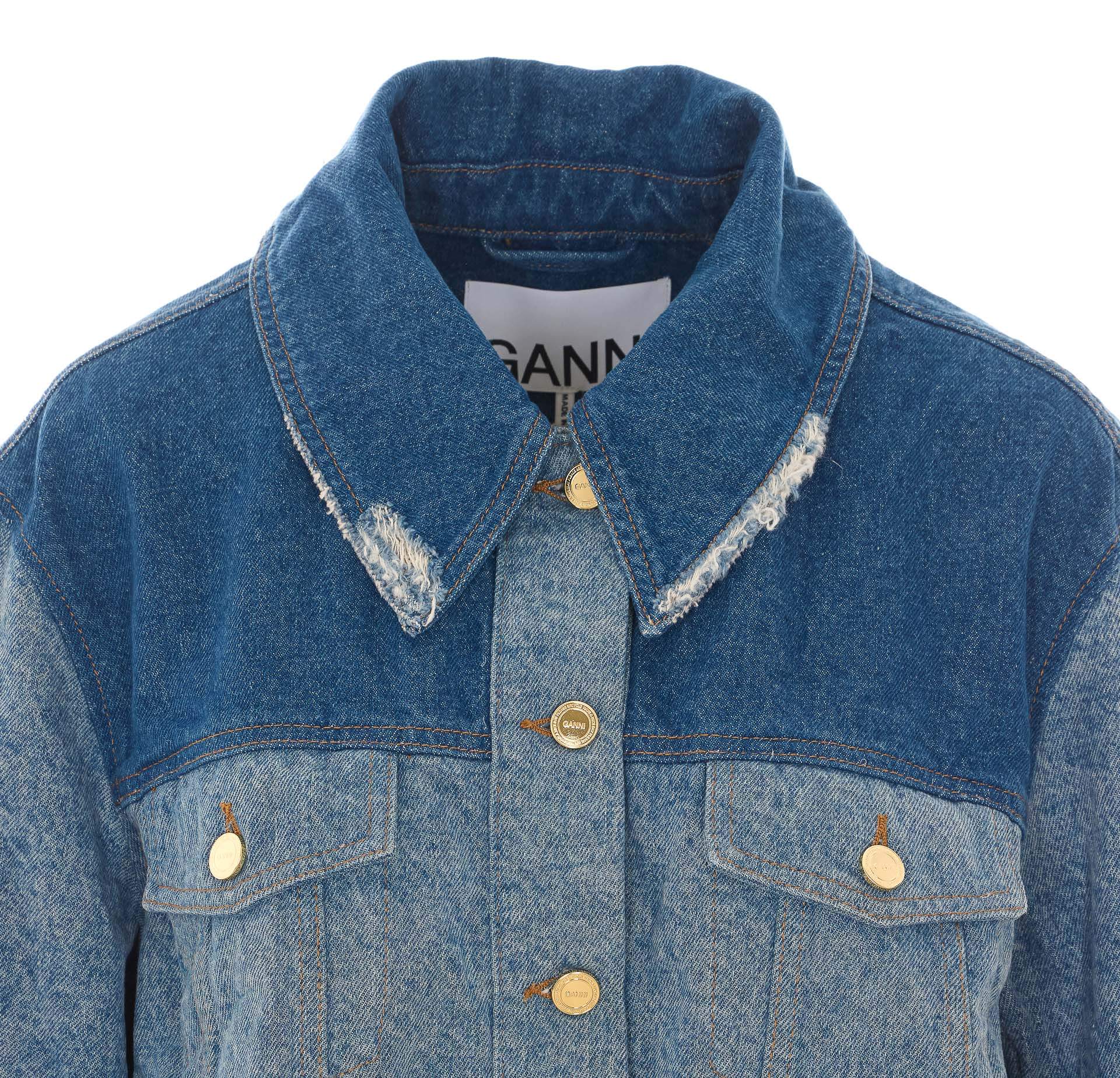 [GANNI] Denim Jacket SS26 A1010180567
