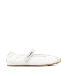 [Miu Miu] Flat shoes FW26 5F370ED7CF0009