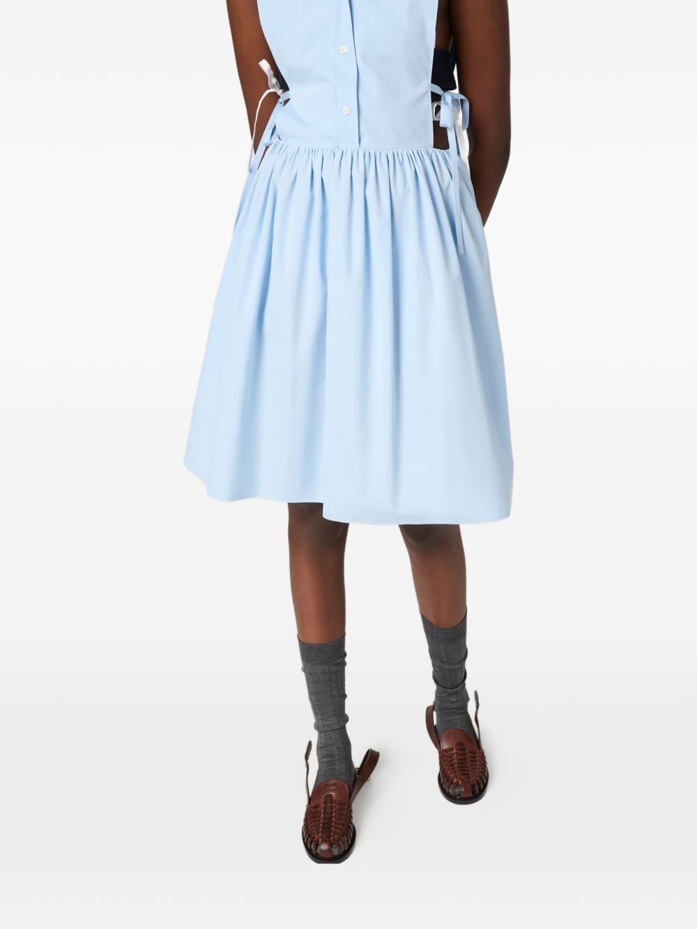 [Miu Miu] Sleeveless dress FW26 MF638910RGF0013