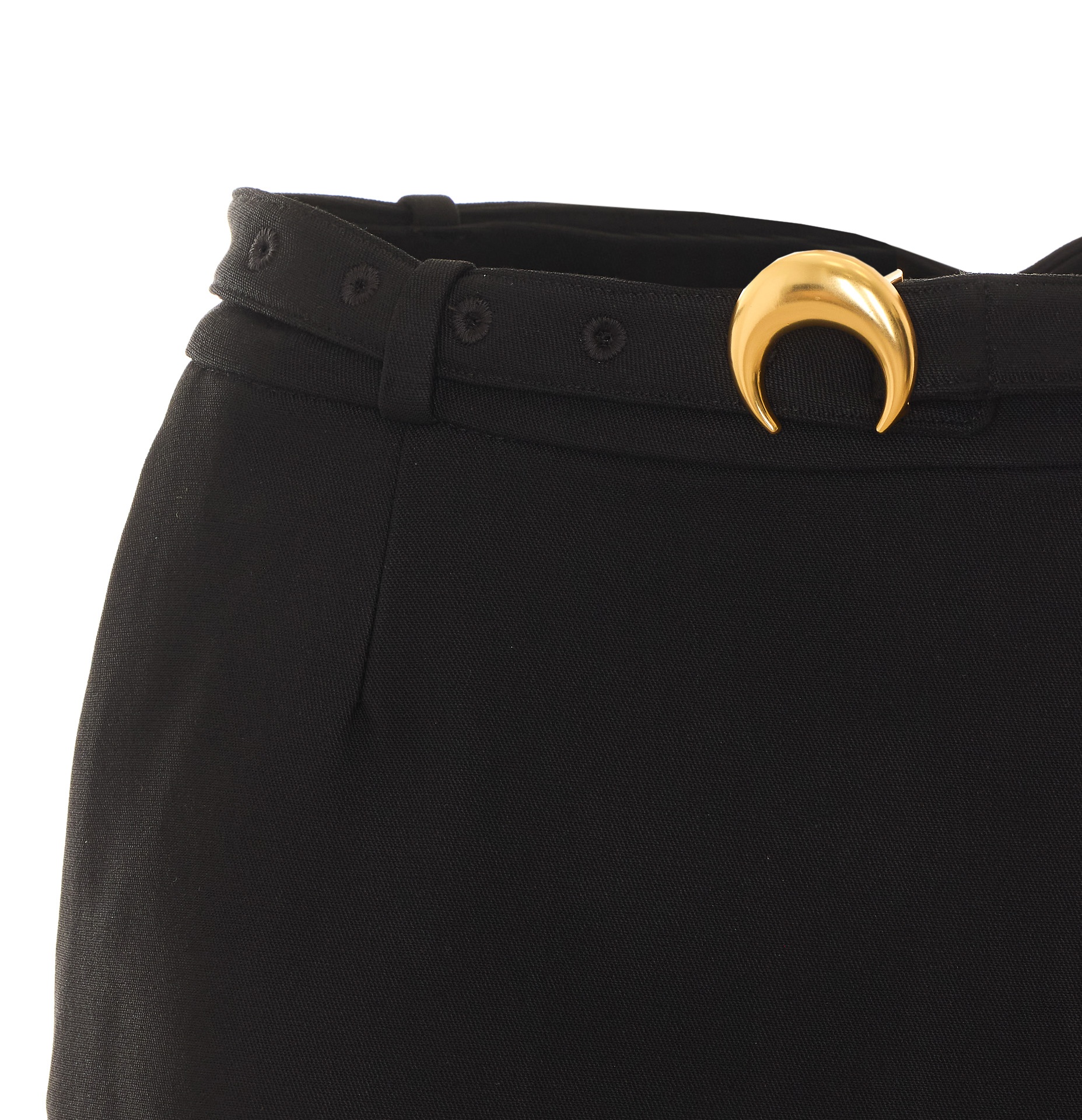 [MARINE SERRE] Shorts SS26 WSK131ACWOV0091BK99