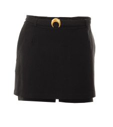[MARINE SERRE] Shorts SS26 WSK131ACWOV0091BK99