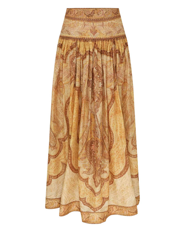 [Zimmermann] Long skirt SS26 6437SRS262_TPMM