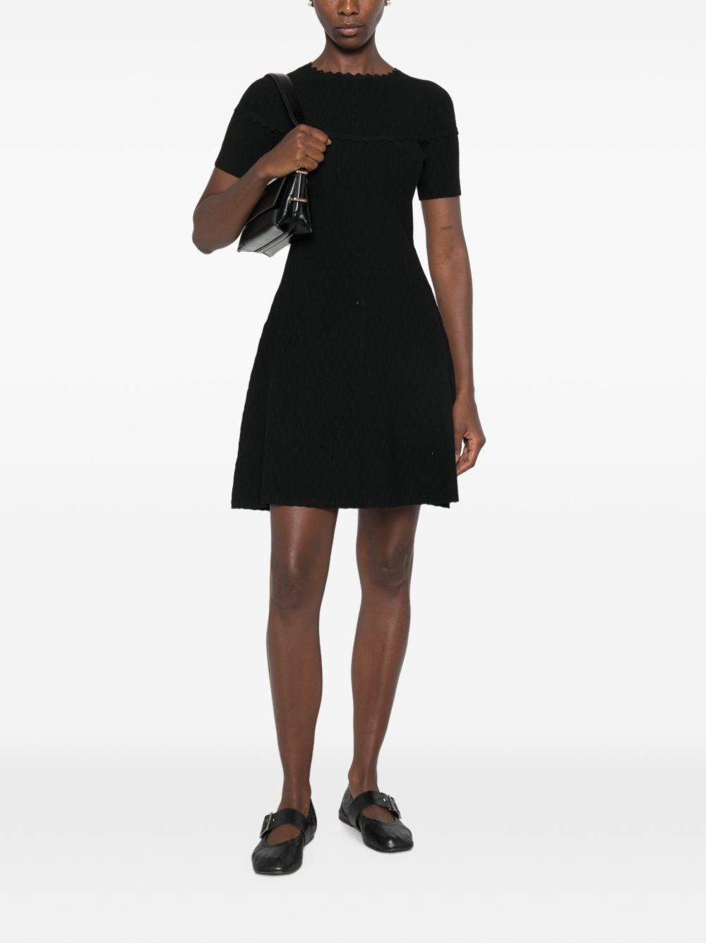 [Emporio Armani] Short sleeve dress FW26 EW003925AF26938UC001