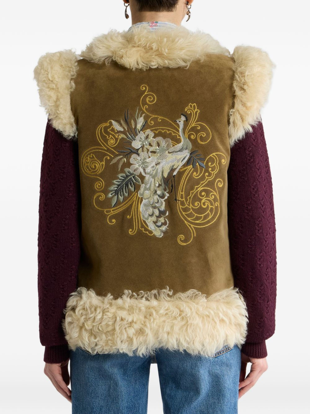[Etro] Leather Jacket FW26 WROG0007AR11QM0428