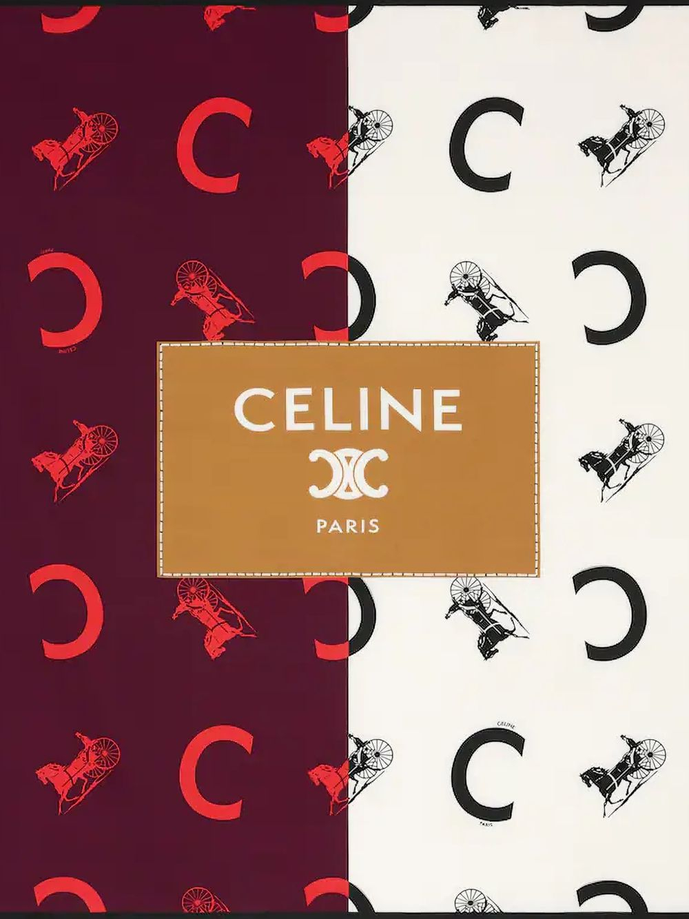 [Celine] Scarf FW26 2AW902R45GGS8