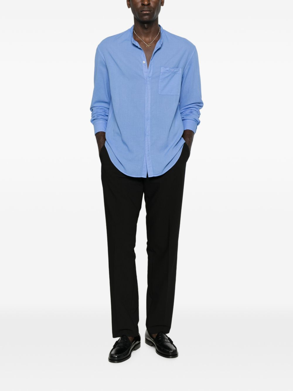 [Emporio Armani] Shirts Long Sleeve FW26 EM003091AF28751U9338