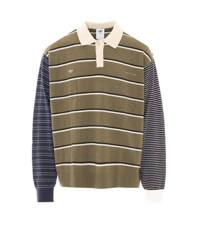 [ADIDAS SONG FOR THE MUTE] T-shirts Long Sleeve SS26 KS1343OLIVE STRATA