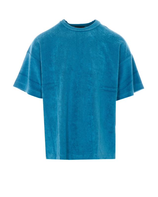 [Howlin] T-shirts Short Sleeve SS26 FONS BOXY FITAQUA BLUES
