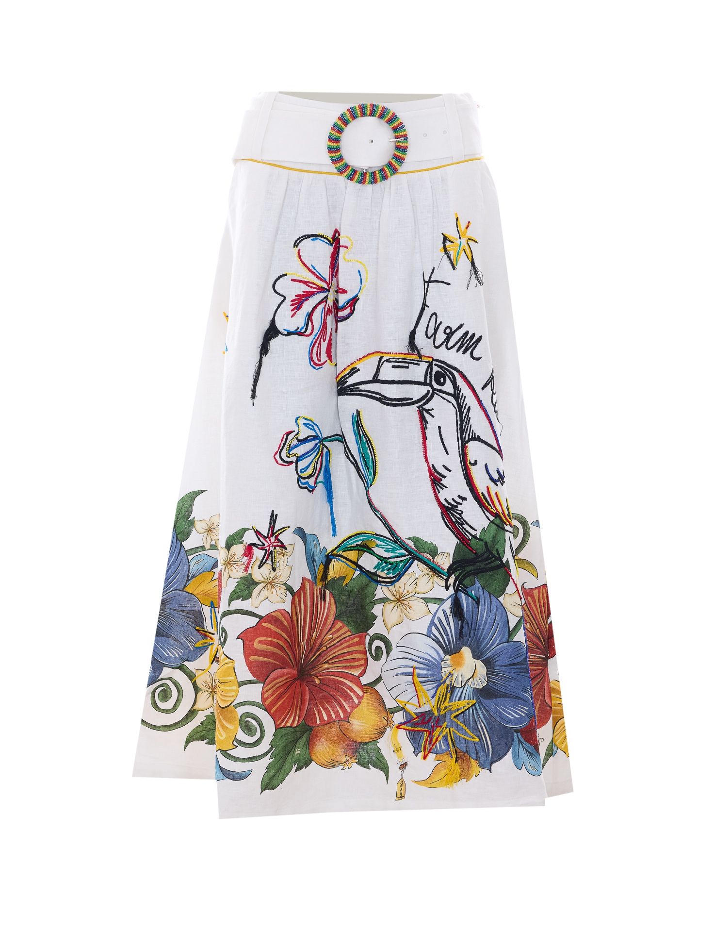 [Farm Rio] Long skirt SS26 35372926096