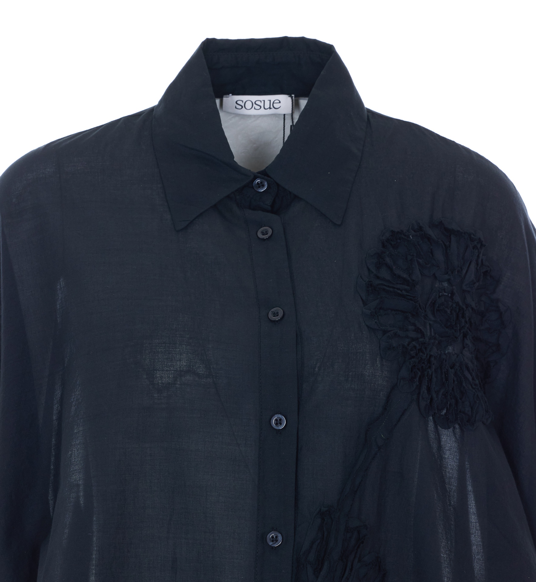 [SOSUE] Shirts Long Sleeve SS26 MS1232BLA