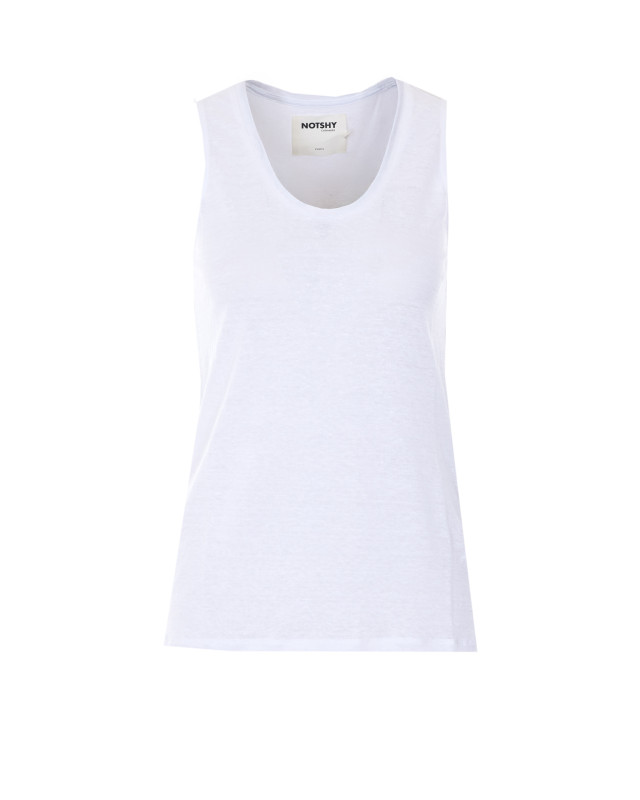 [NOT SHY] Tank top SS26 NF8G000LIP000BLANC