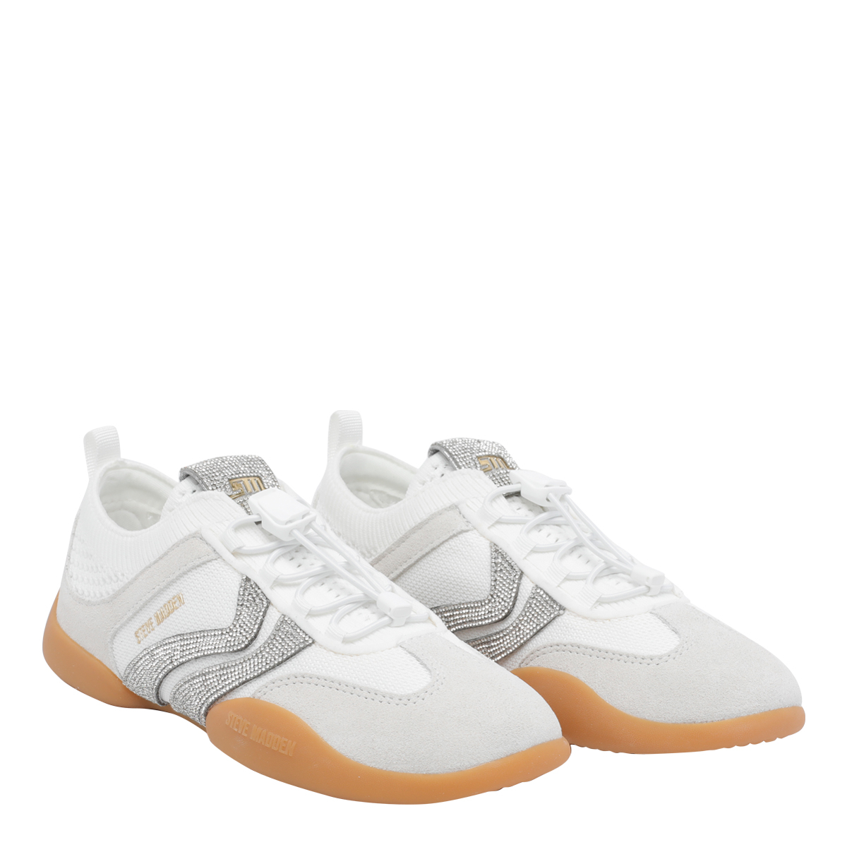 [Steve Madden] Sneakers SS26 BISCOTTIWHITE/SILVER