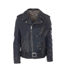 [SCHOTT N.Y.C.] Leather Jacket SS26 PER70BLACK