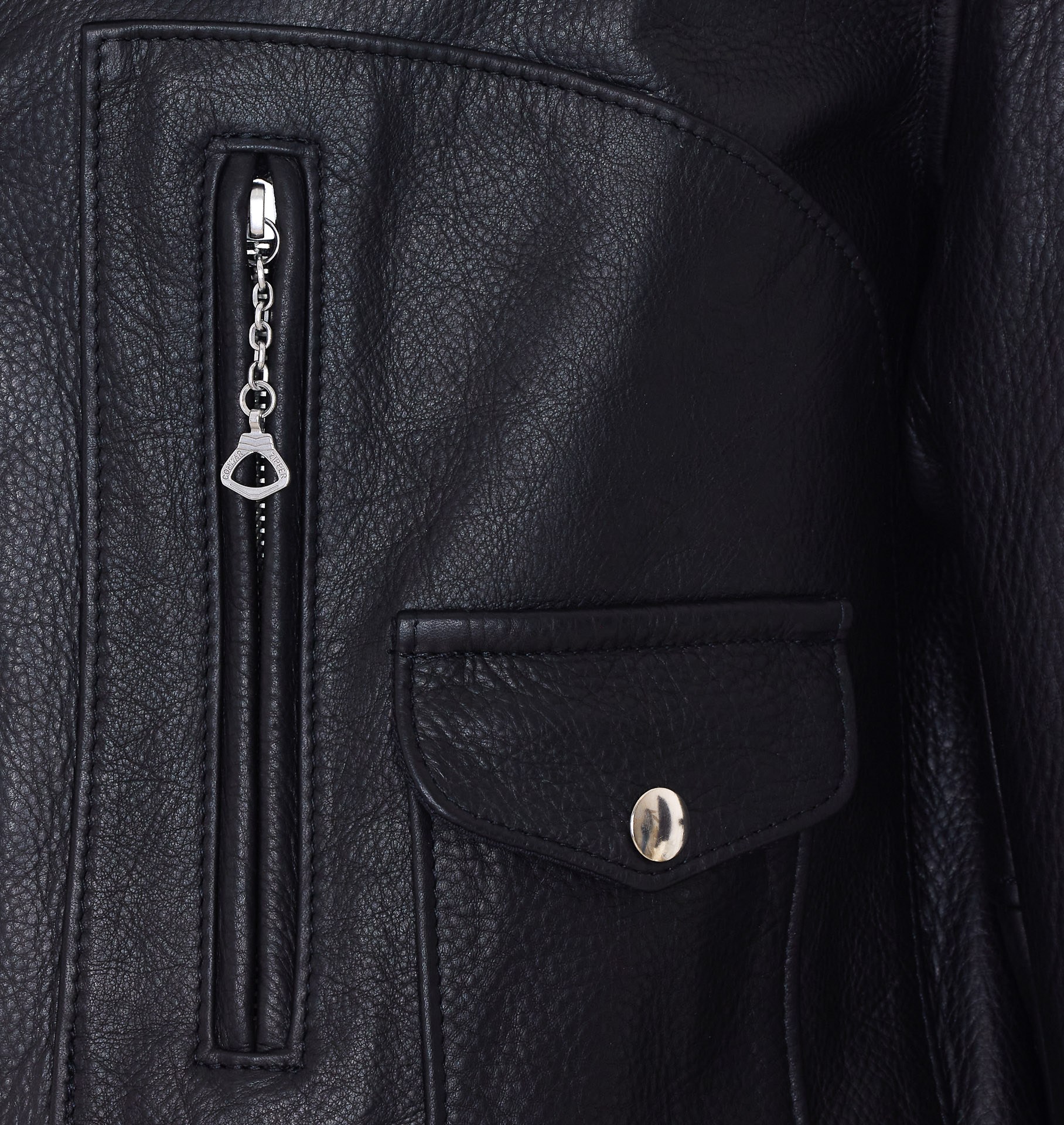 [SCHOTT N.Y.C.] Leather Jacket SS26 568BLACK