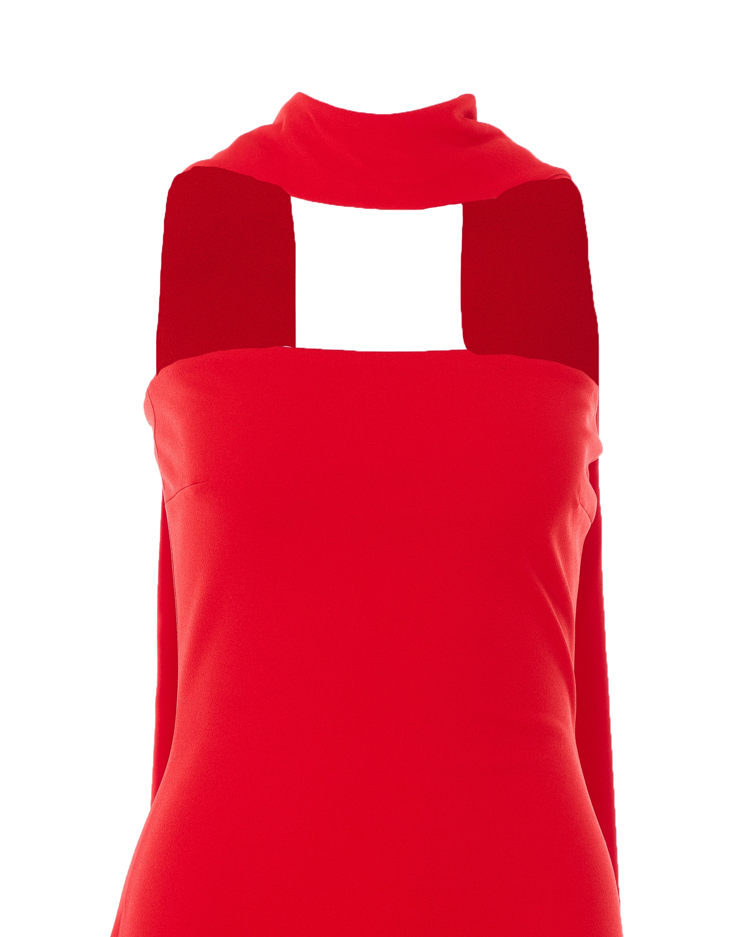 [Solace London] Sleeveless dress SS26 OS47049RED