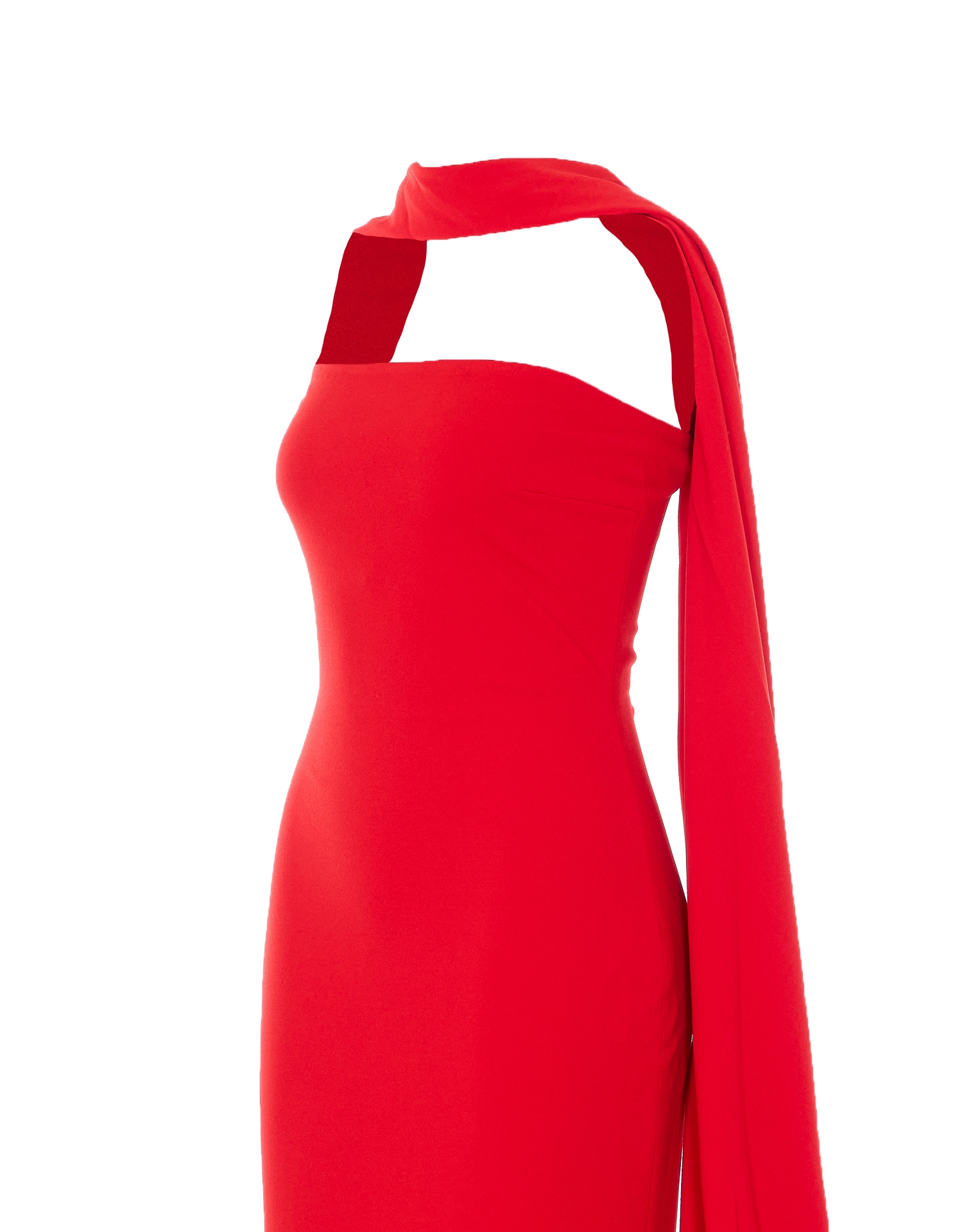 [Solace London] Sleeveless dress SS26 OS47049RED