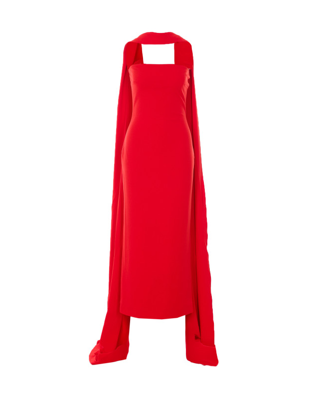 [Solace London] Sleeveless dress SS26 OS47049RED