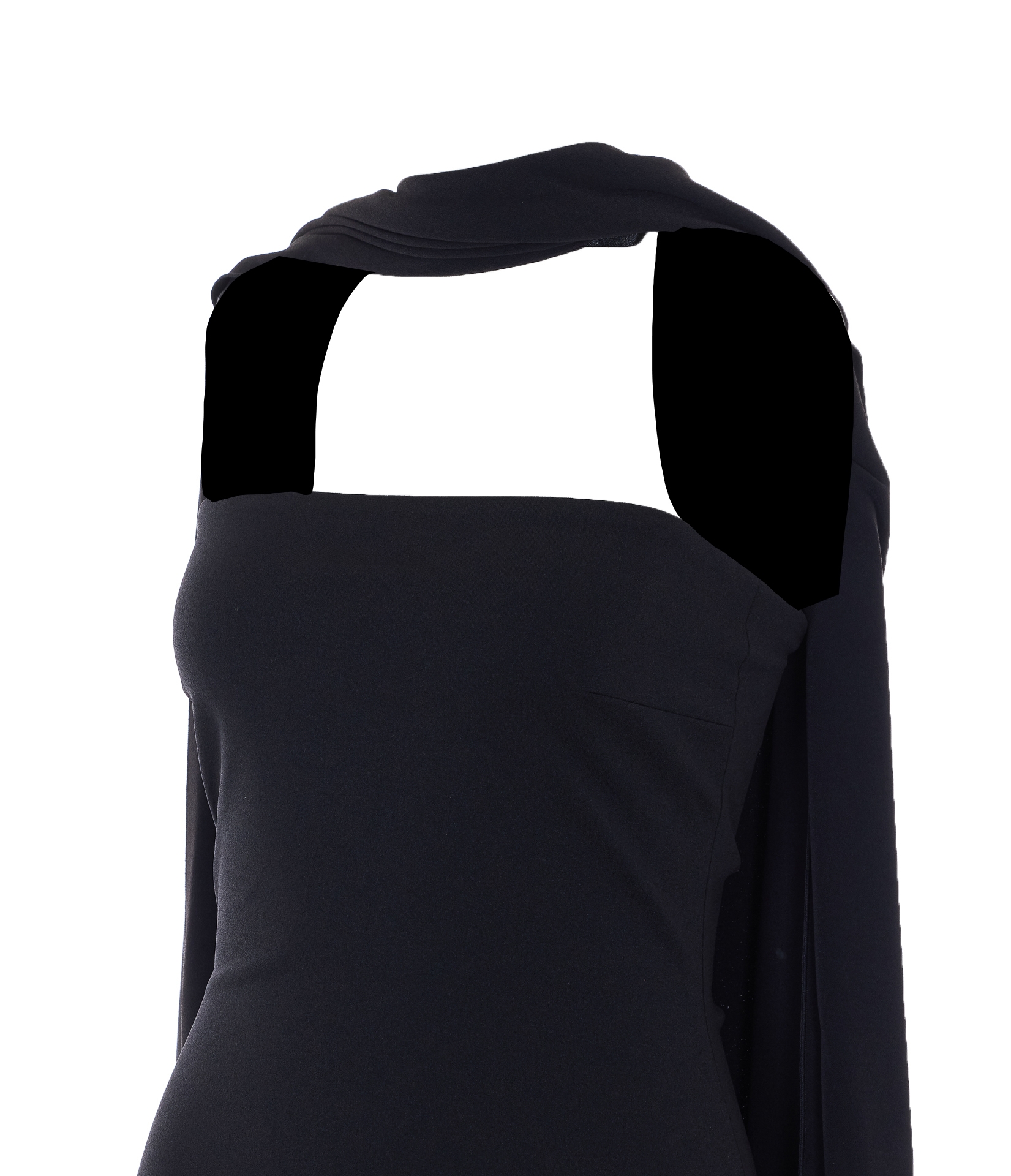 [Solace London] Sleeveless dress SS26 OS47049BLACK