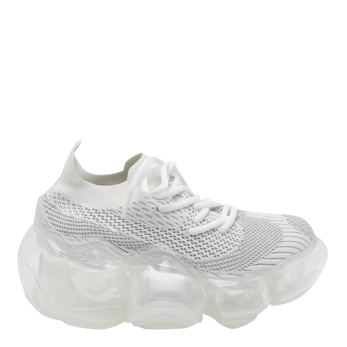 [GROUNDS] Sneakers SS26 242WHITE GRAY_CLEAR