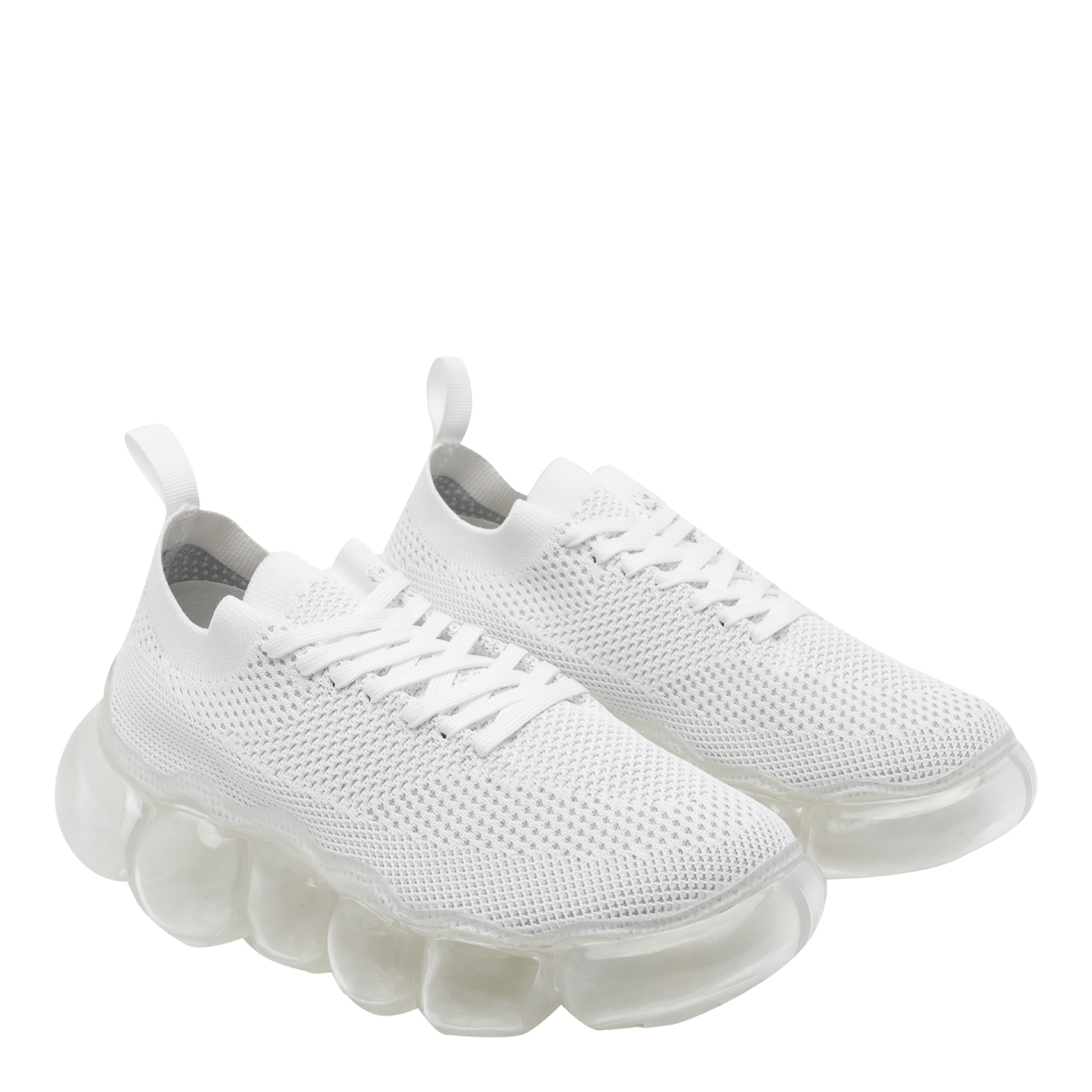 [GROUNDS] Sneakers SS26 940WHITE GRAY_CLEAR