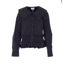 [GANNI] Shirts Long Sleeve SS26 A1040096099