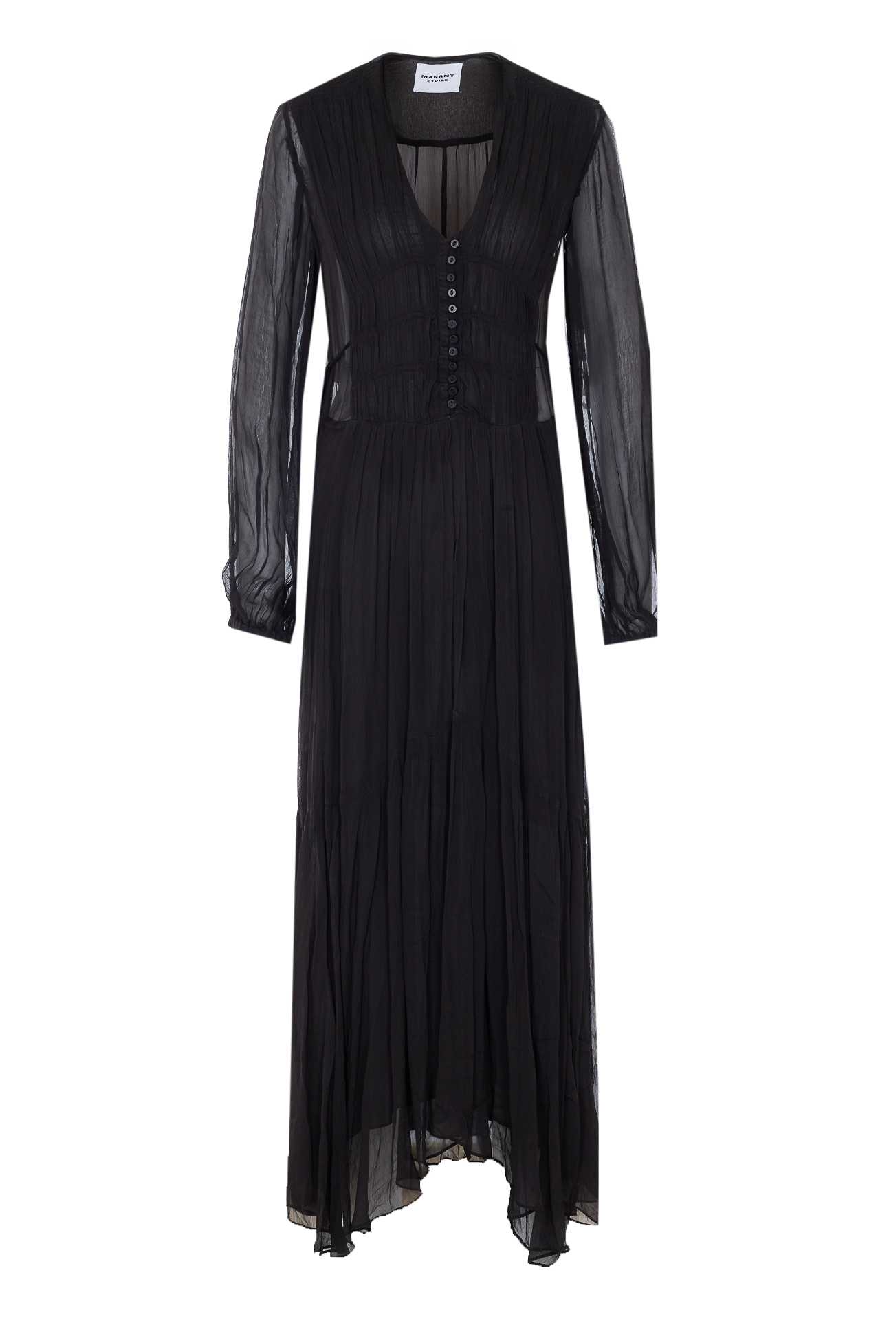 [Isabel Marant Etoile] Long sleeve dress SS26 RO0798FBD1J08E01BK