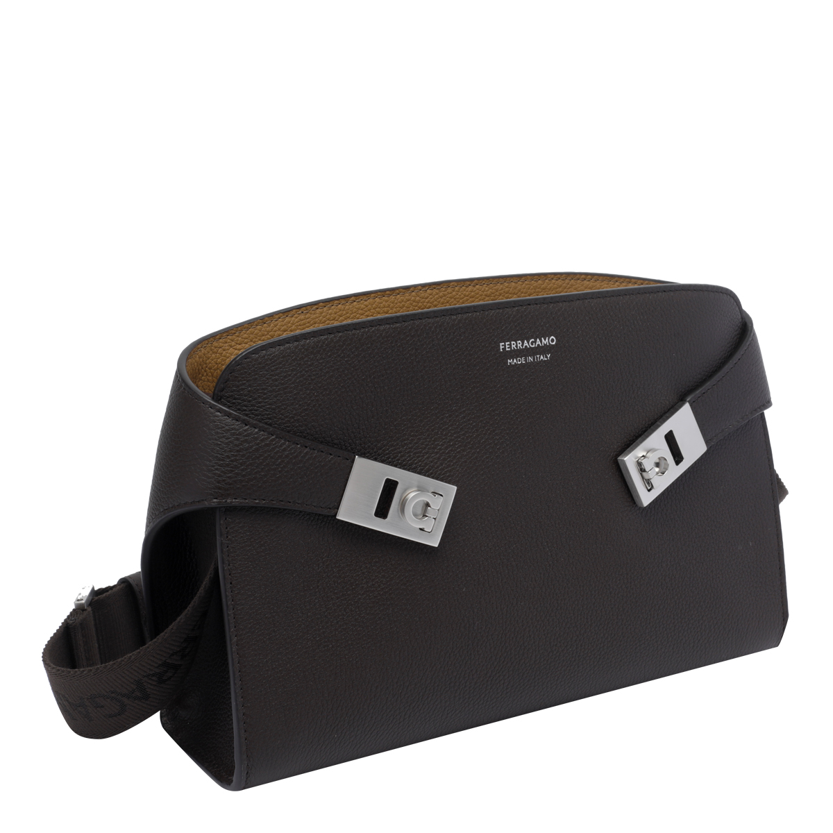 [Salvatore Ferragamo] Shoulder bag FW26 784719241790TESTA DI MORO