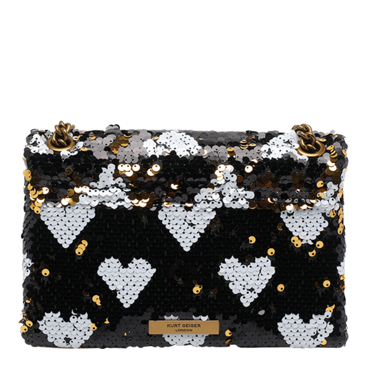 [Kurt Geiger] Shoulder bag SS26 5389301779BLK/WHITE