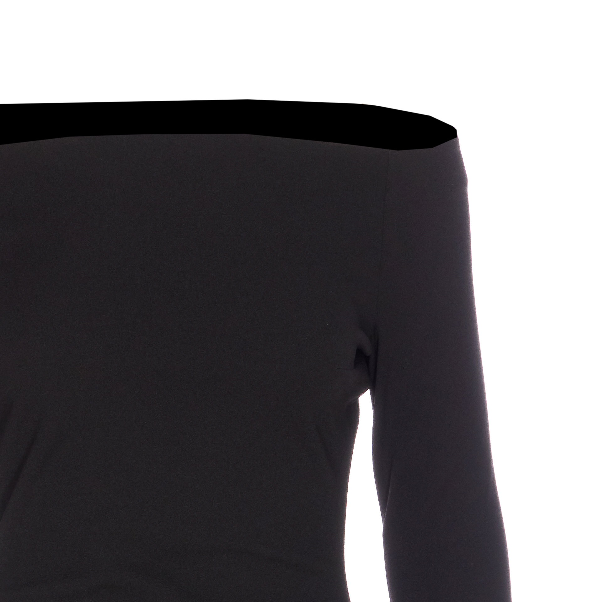 [Solace London] Long sleeve dress SS26 OS46053BLACK