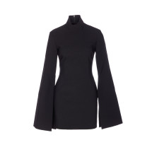 [Solace London] Long sleeve dress SS26 OS46051BLACK