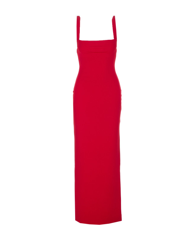 [Solace London] Sleeveless dress SS26 OS31079RED#113