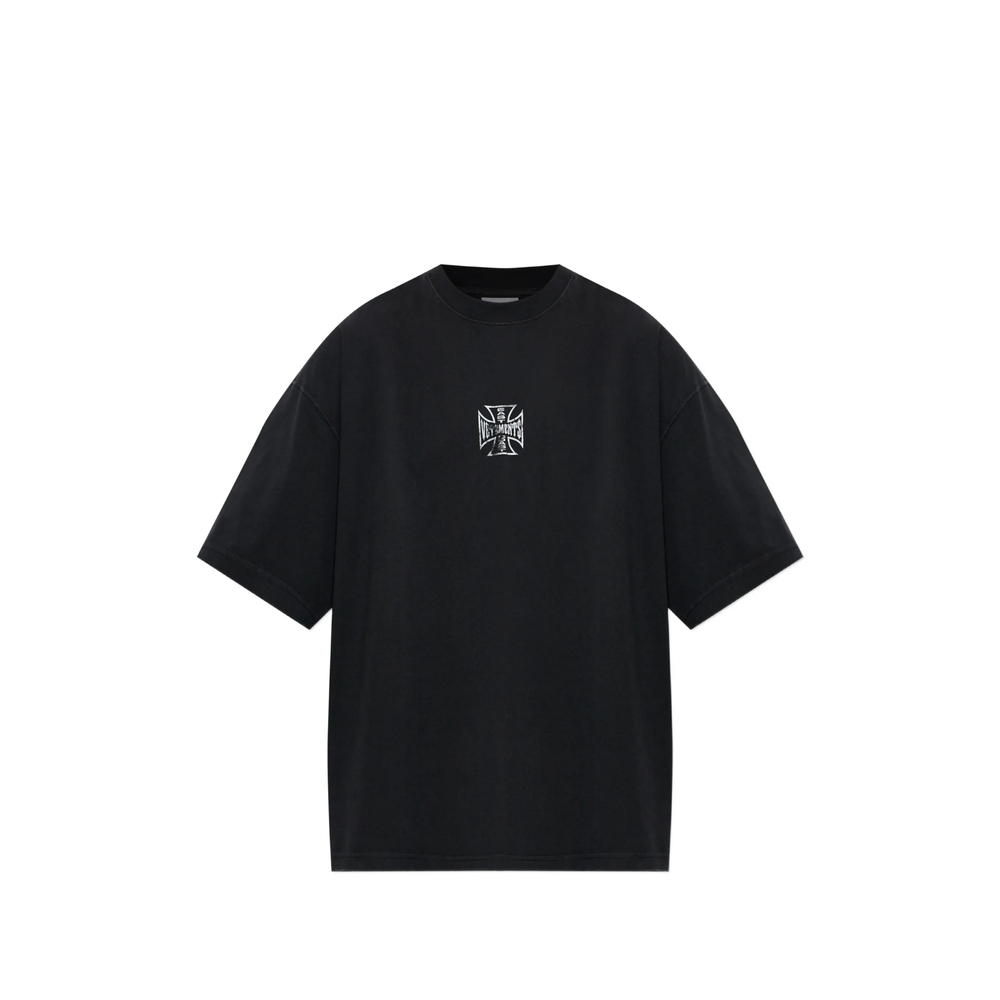 [Vetements] T-shirts Short Sleeve FW26 MH27TR197B  BLACK
