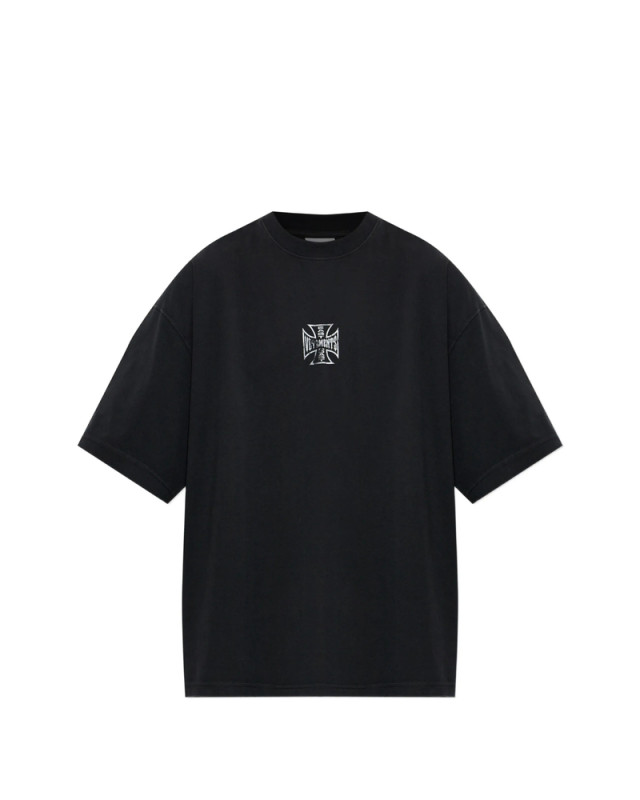 [Vetements] T-shirts Short Sleeve FW26 MH27TR197B  BLACK