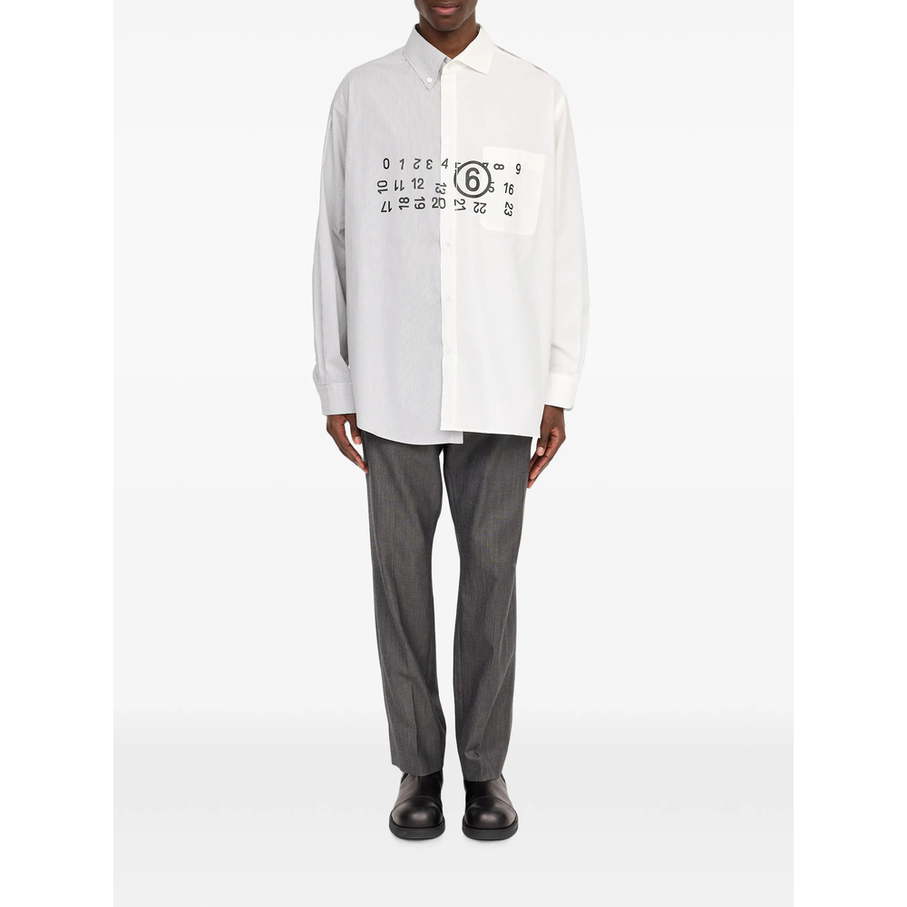 [MM6 Maison Margiela] Shirts Long Sleeve FW26 MTN183 SH0DT0057 961