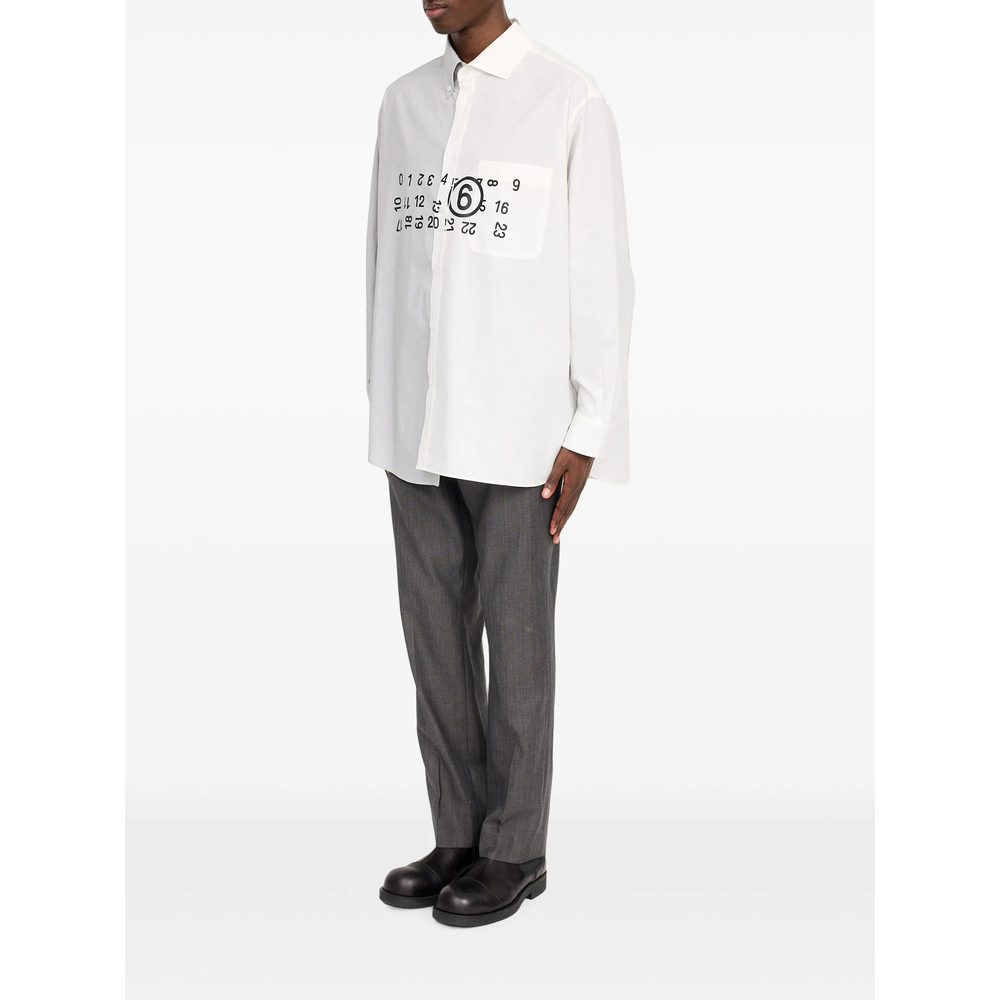 [MM6 Maison Margiela] Shirts Long Sleeve FW26 MTN183 SH0DT0057 961