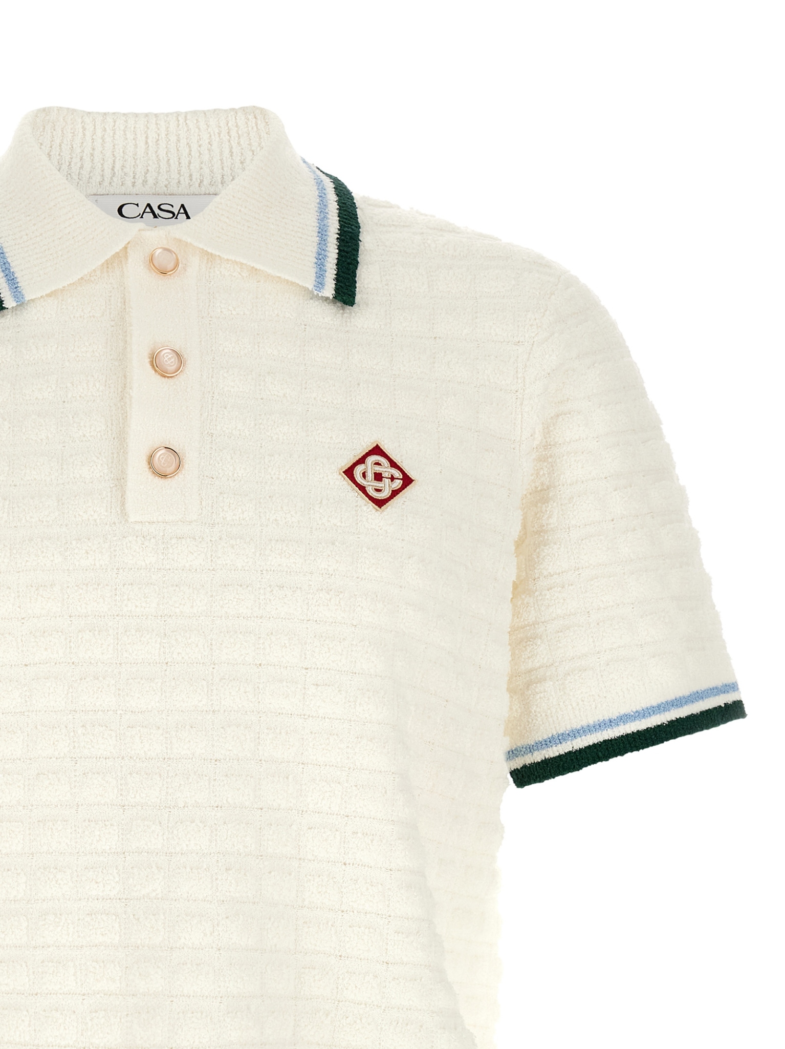 [Casablanca] T-shirts Short Sleeve FW26 MPF26KW99901WHITE